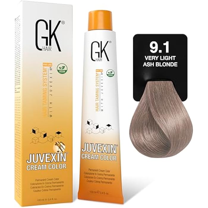 GK HAIR Coloring Agent (Light Ash Blonde) - Image 1